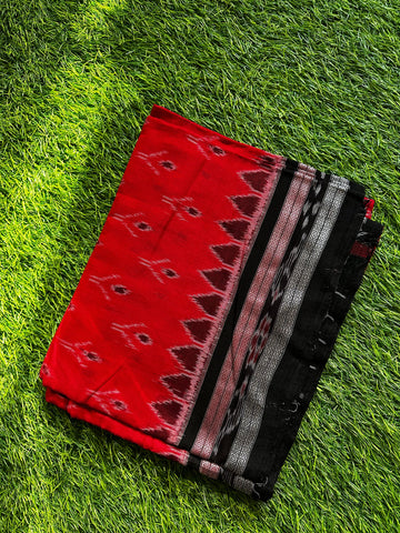 Sambalpuri Ikat Weave Handloom Cotton Saree