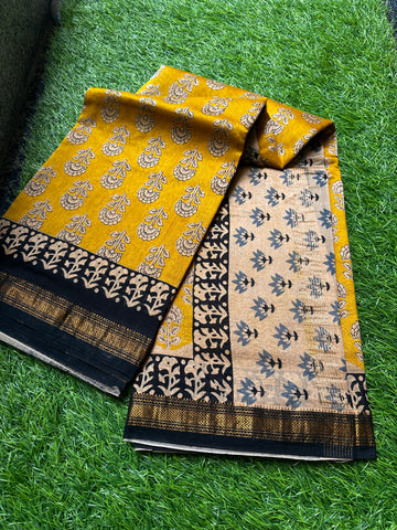 Maheshwari silk.