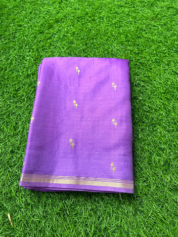 Lavender semi silk.