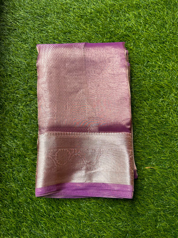 Pure Banarasi tissue saree.