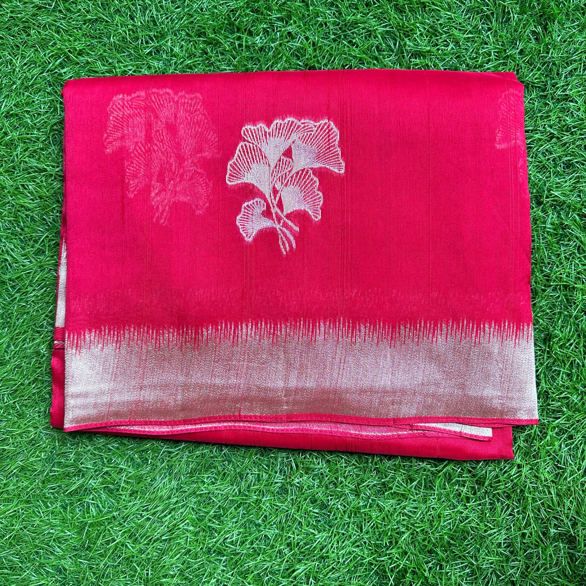 Dola silk in pink colour