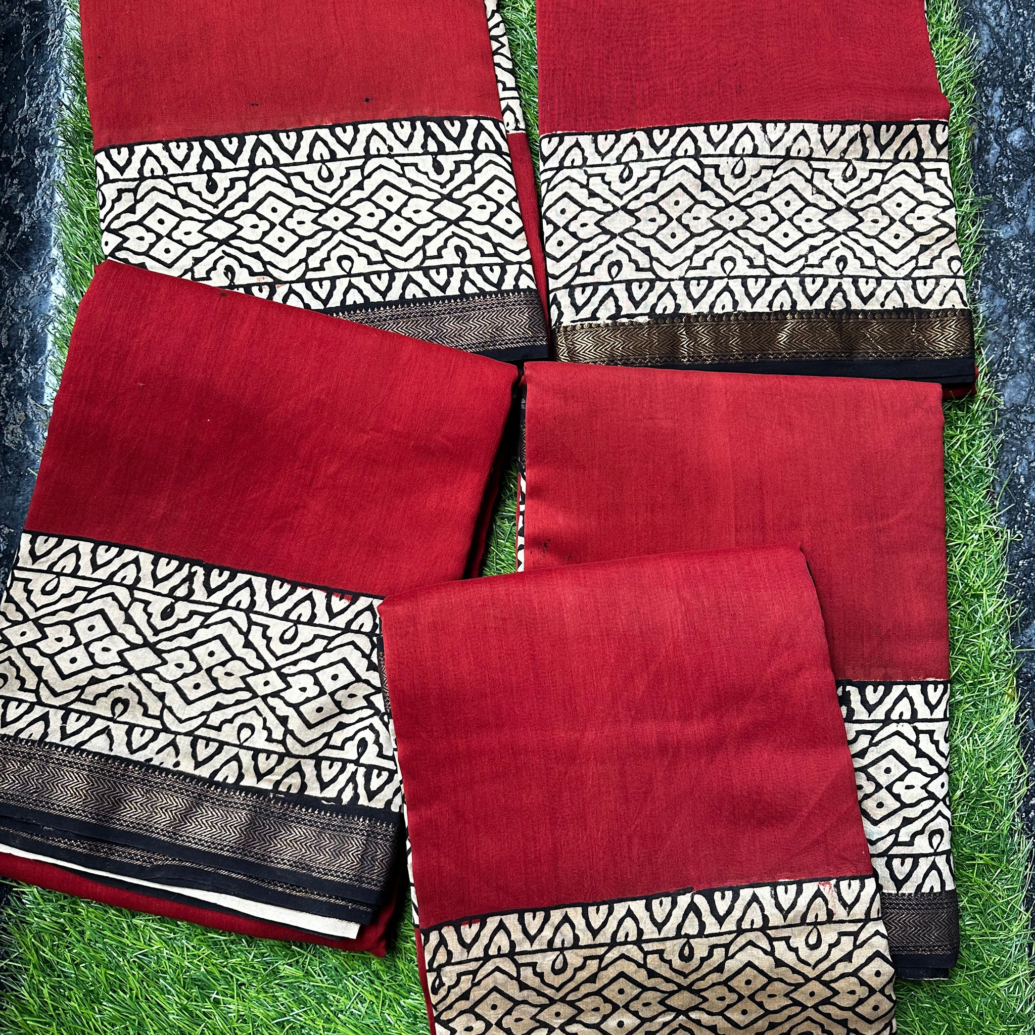 Maheshwari silk.