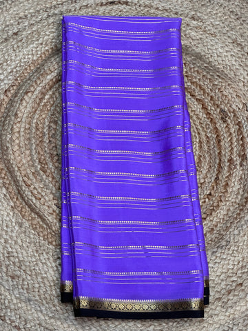 Purple and black