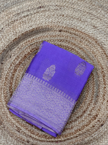 Lavender big butta crepe
