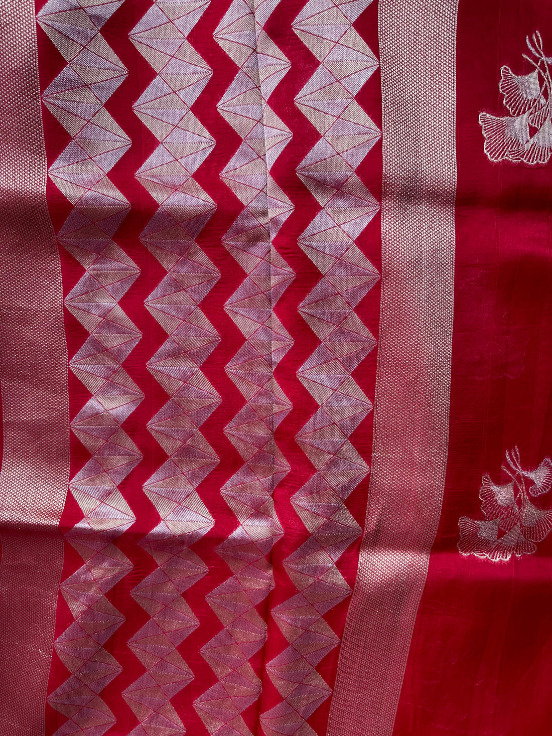 Dola silk in pink colour