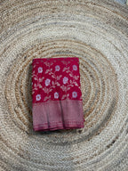 Rani pink designer georgette jaal pattern