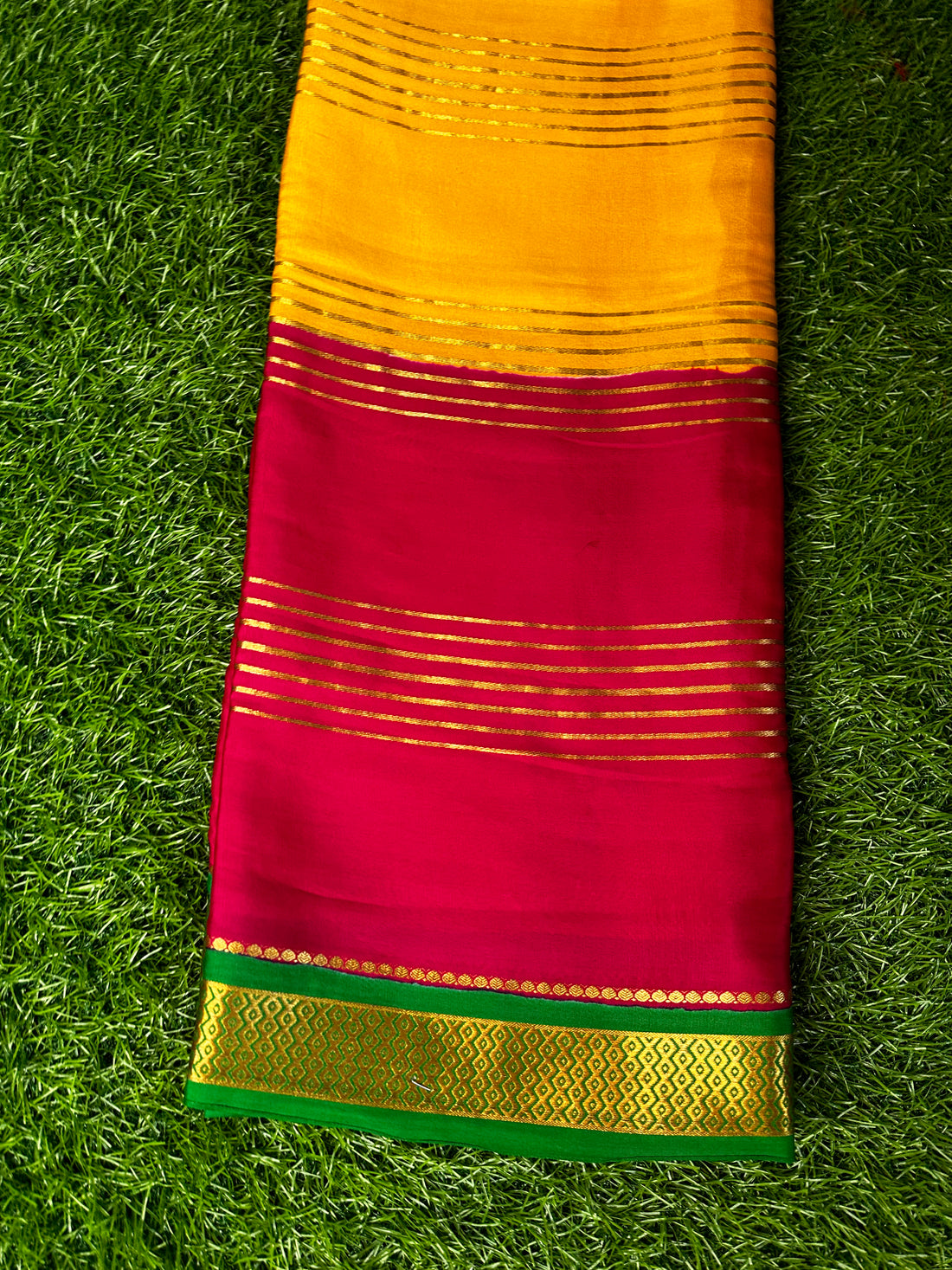 Pure Mysore Silk Crape