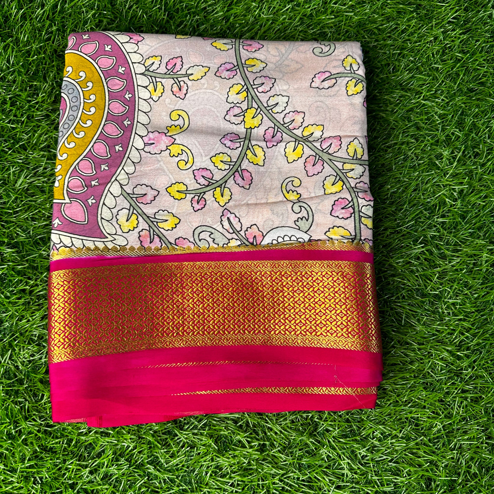 Pure Mysore Silk Crape