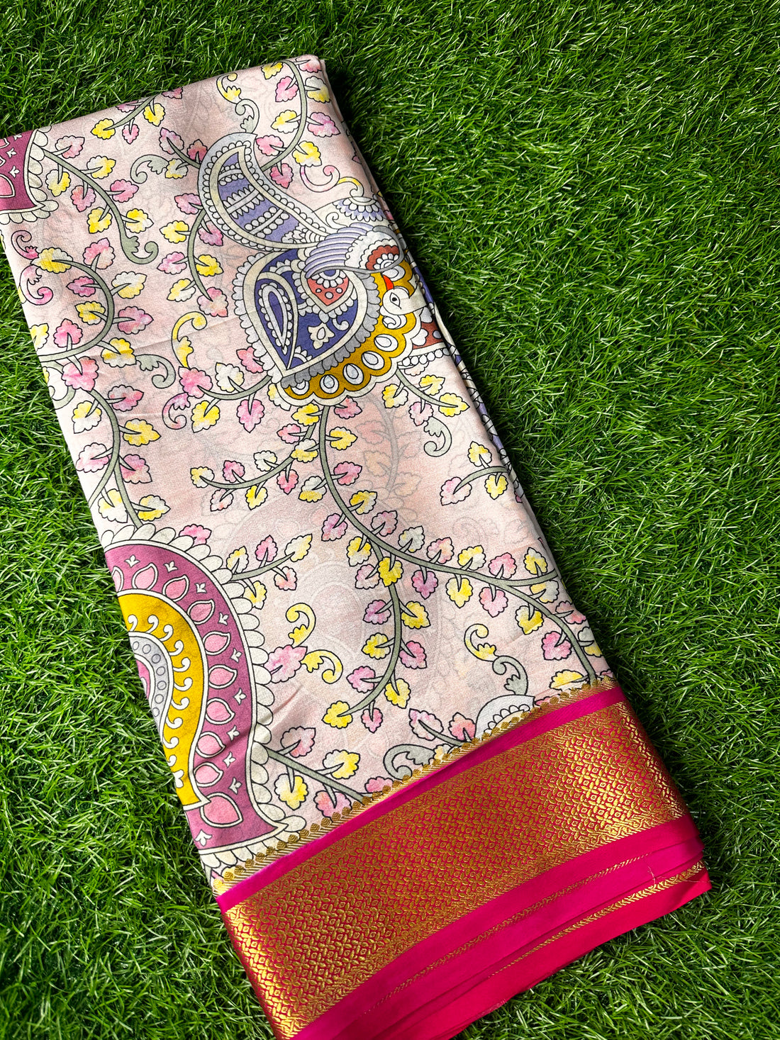 Pure Mysore Silk Crape