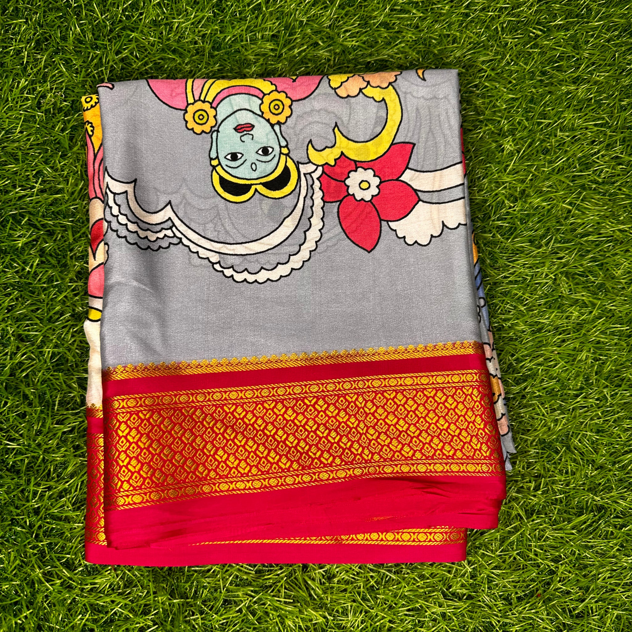 Pure Mysore Silk Crape