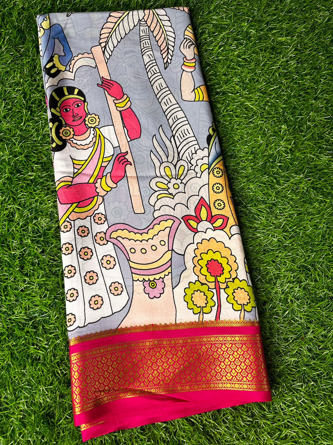 Pure Mysore Silk Crape