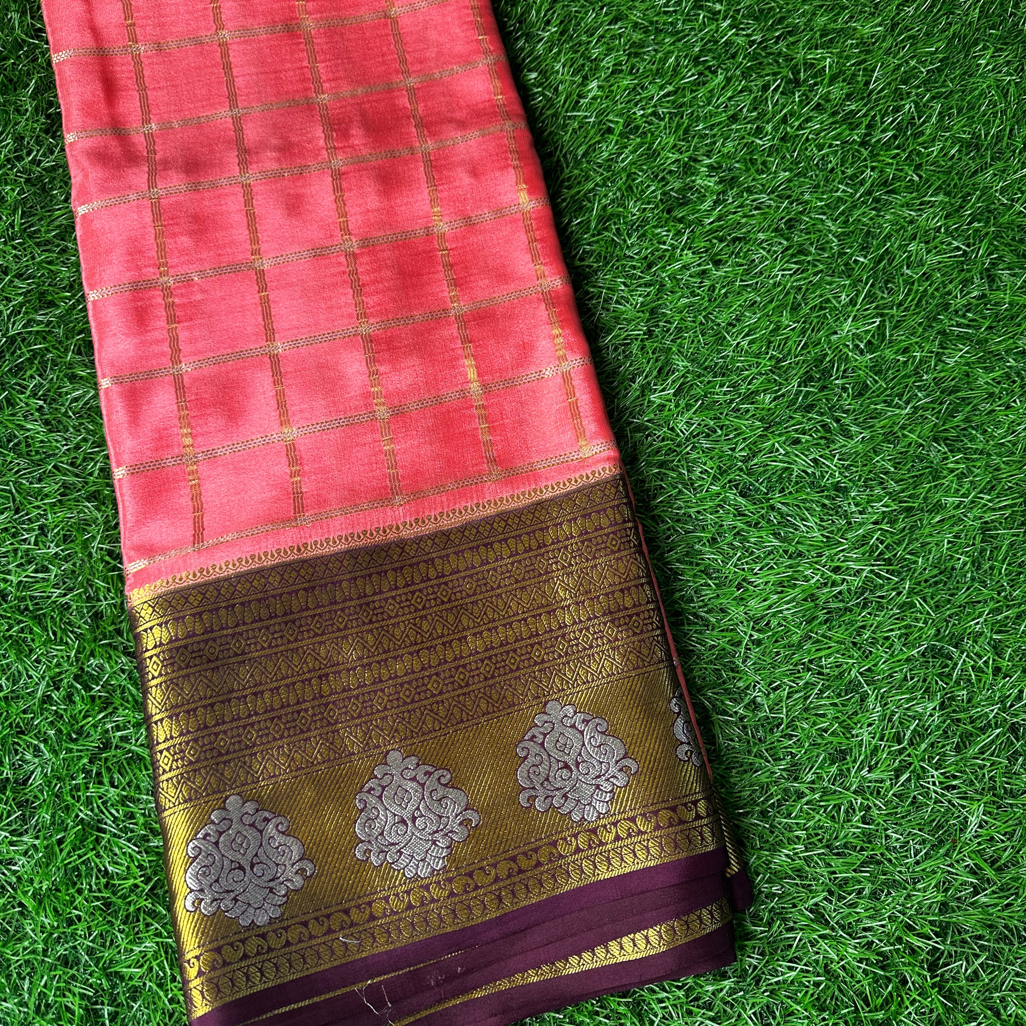 Pure mysore silk crepe