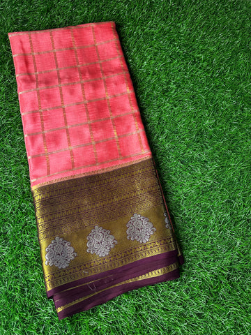 Pure mysore silk crepe