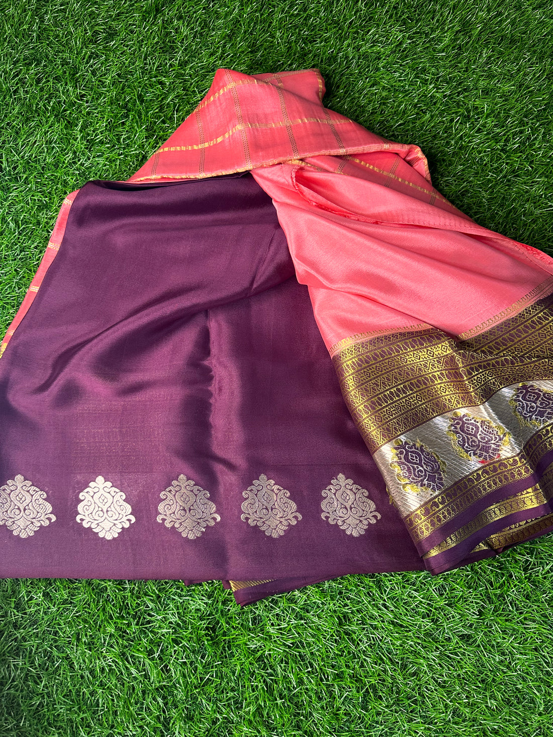 Pure mysore silk crepe