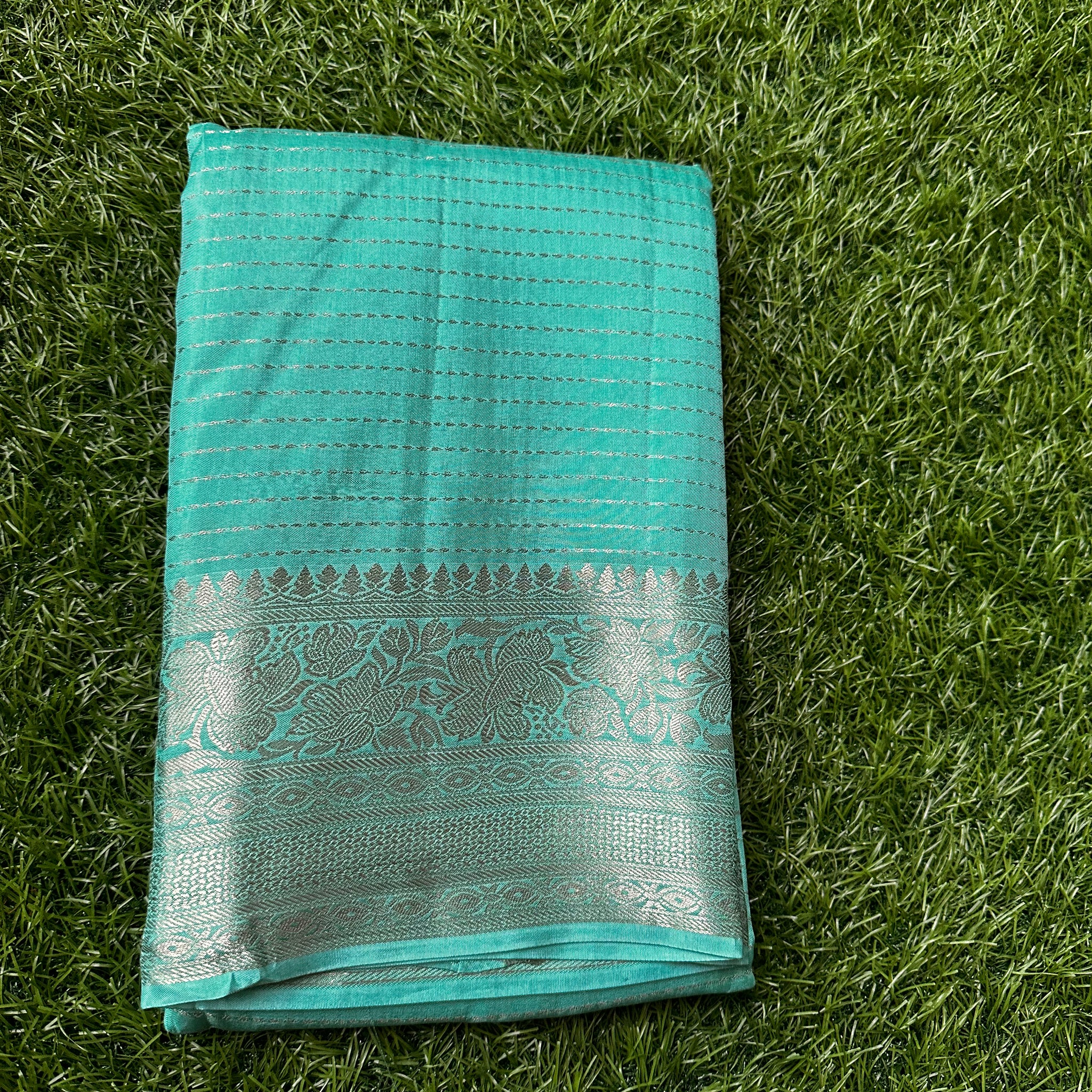 Semi moonga silk saree with designer blouse