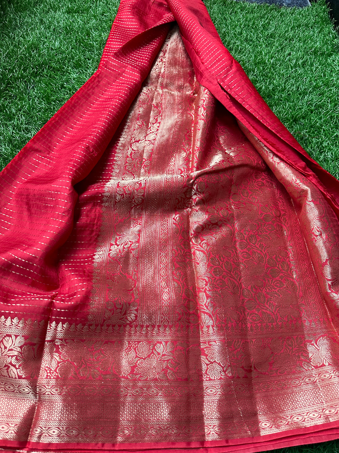 Semi moonga silk sarees with designer blouse