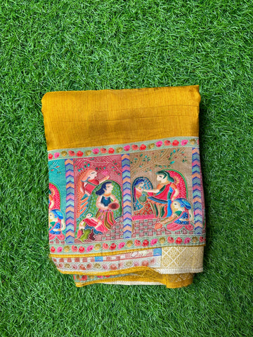 Pure moonga silk