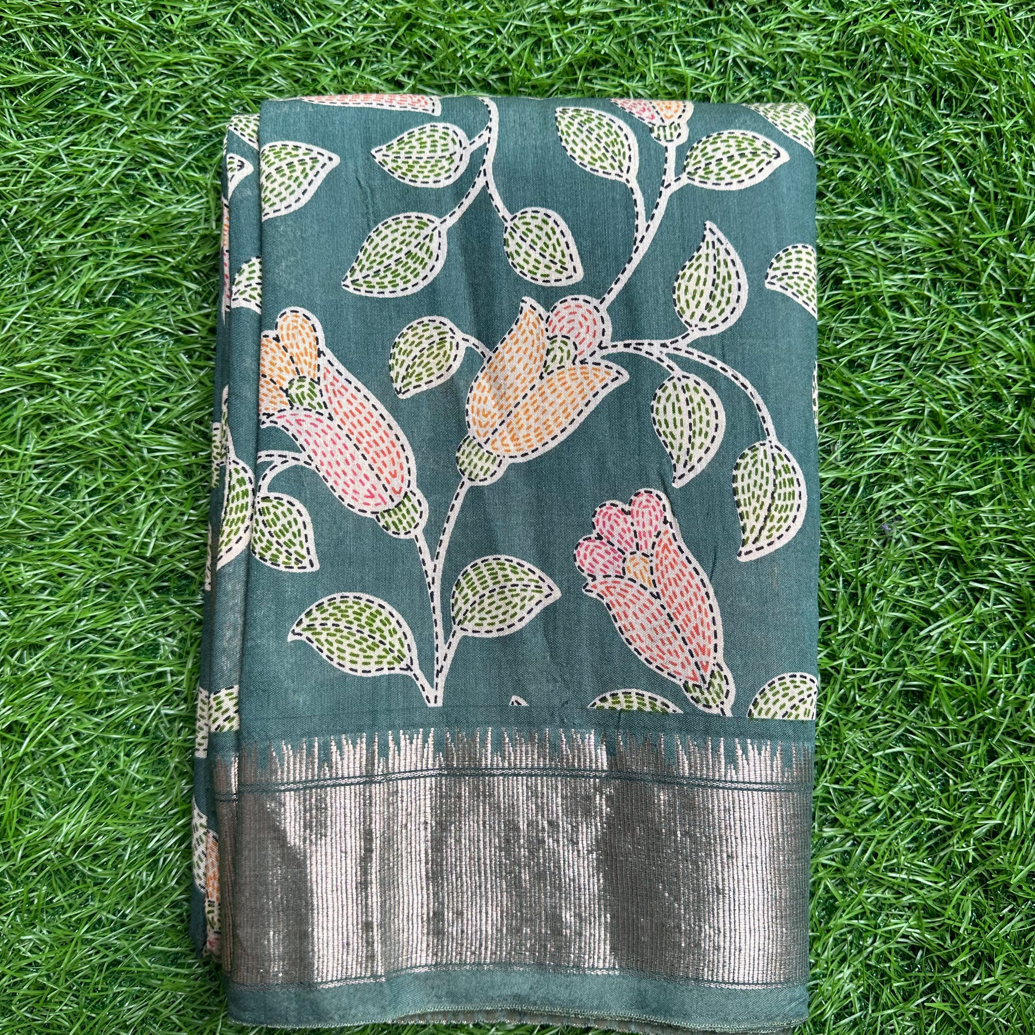 Butter crepe soft silk saree