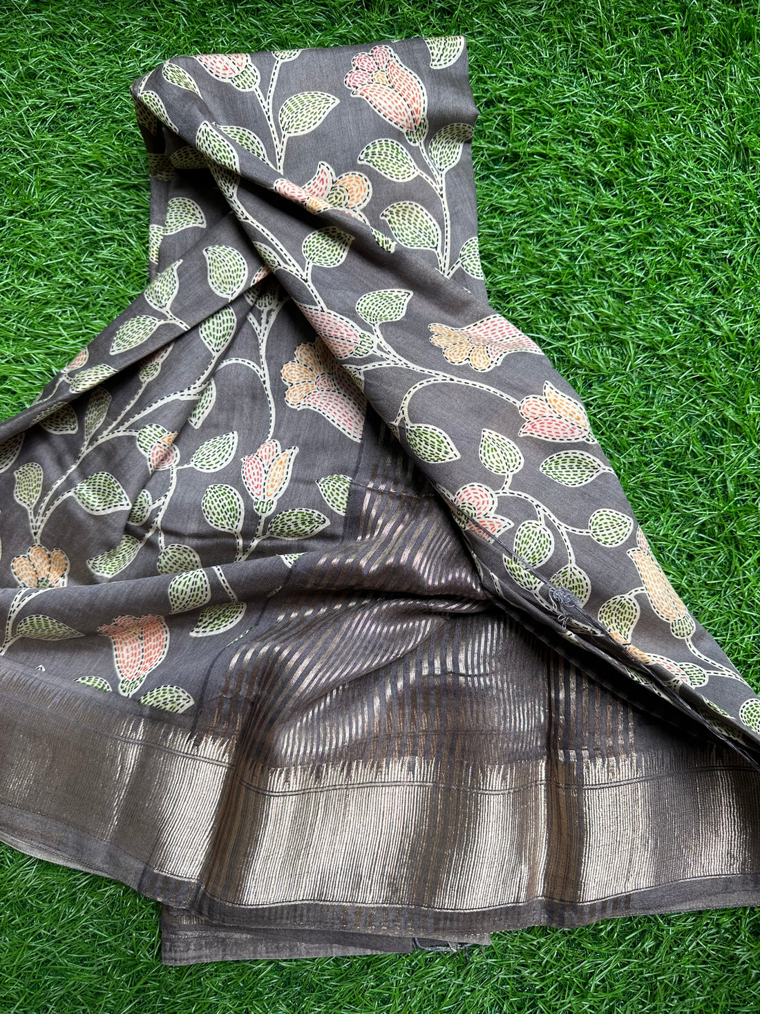 Butter crepe soft silk saree