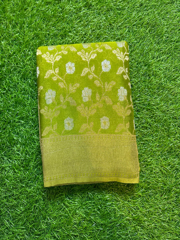 Designer jaal in light green colours