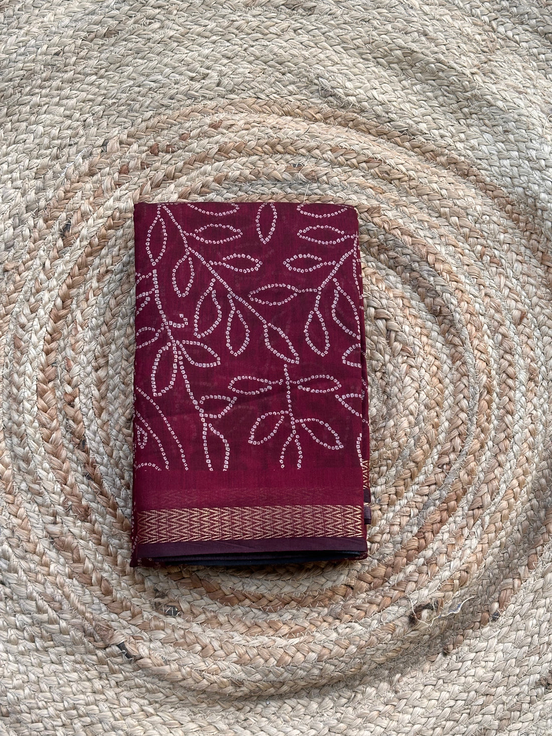 Budget range maroon kalamkari sarees