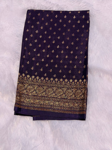 Purple butta Banarasi blouse-1m