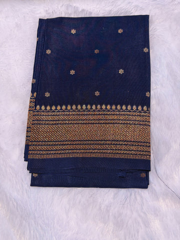 Blue butta Banarasi blouse-1m