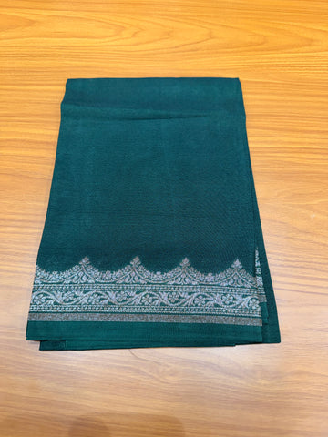 Green saclop Banarasi blouse-1m