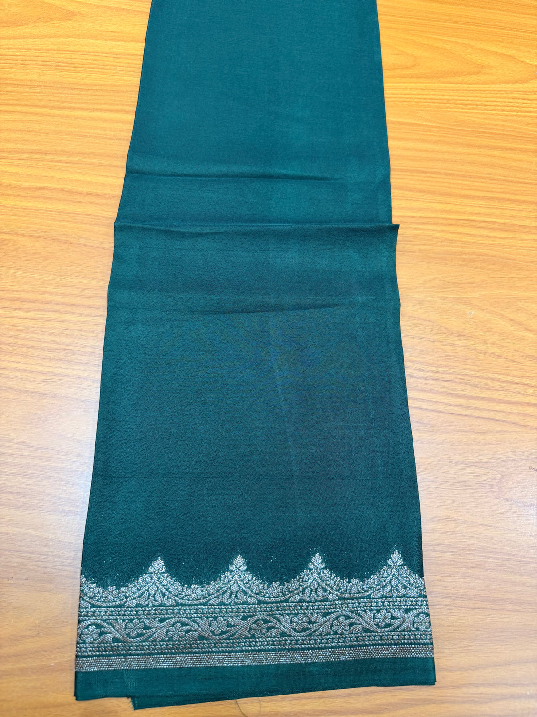 Green saclop Banarasi blouse-1m